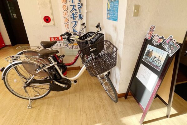 本部町 コンドミニアム ゆくりなリゾート沖縄 海風 ロビー レンタサイクル 有料 電動自転車