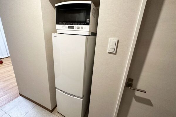 那覇市 コンドミニアム ホテル スマートコンド泊 客室 ツインルーム 冷蔵庫 電子レンジ
