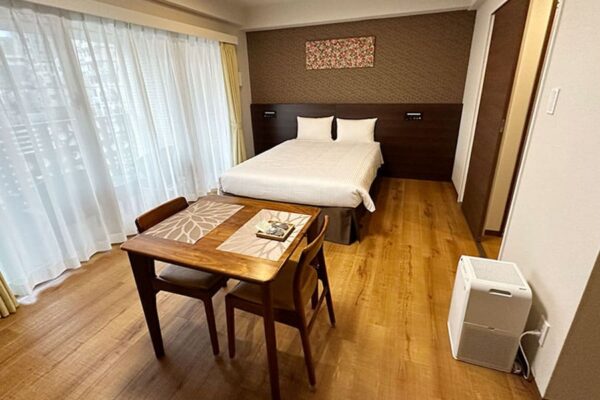 那覇市 コンドミニアム ホテル スマートコンド泊 客室 ダブルルーム 雰囲気