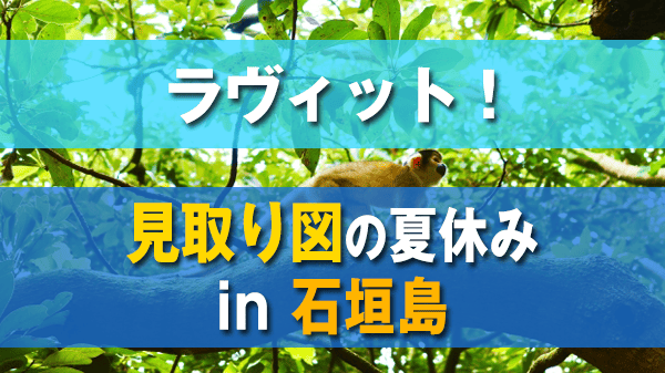 ラヴィット ラビット 見取り図の夏休み 石垣島