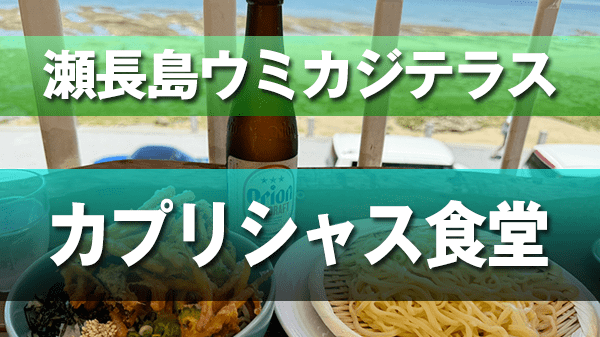 豊見城市 瀬長島ウミカジテラス 海とギョウザと沖縄そば カプリシャス食堂