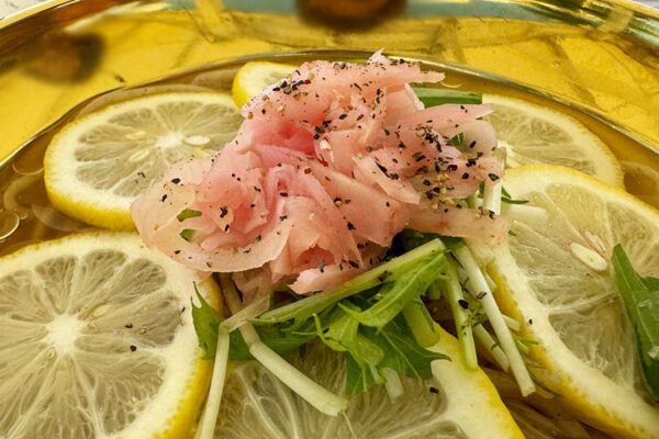 豊見城市 瀬長島ウミカジテラス 沖縄そば 進化系 花はな商店 レモンそば