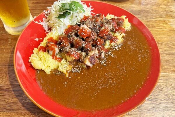 那覇市 県庁前 久茂地 そら食堂 ジャークチキン ジャマイカ ジャークチキンカレー