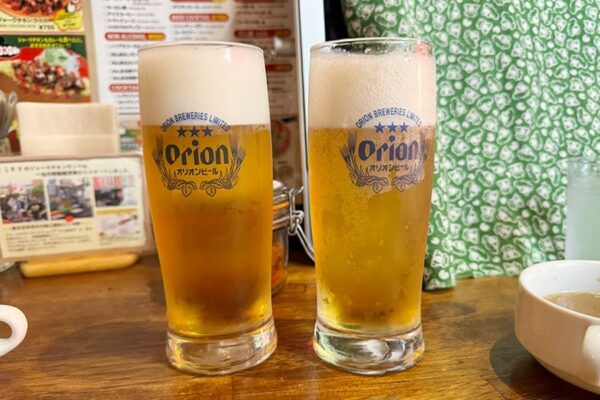 那覇市 県庁前 久茂地 そら食堂 ジャークチキン ジャマイカ オリオンビール 生ビール