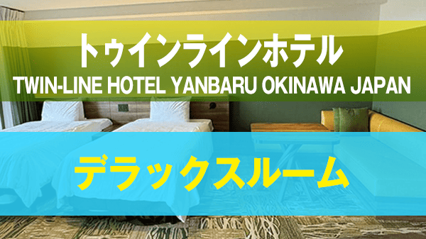 名護市 TWIN-LINE HOTEL YANBARU OKINAWA JAPAN トゥインラインホテルやんばる沖縄 ホテル棟 客室 デラックスルーム